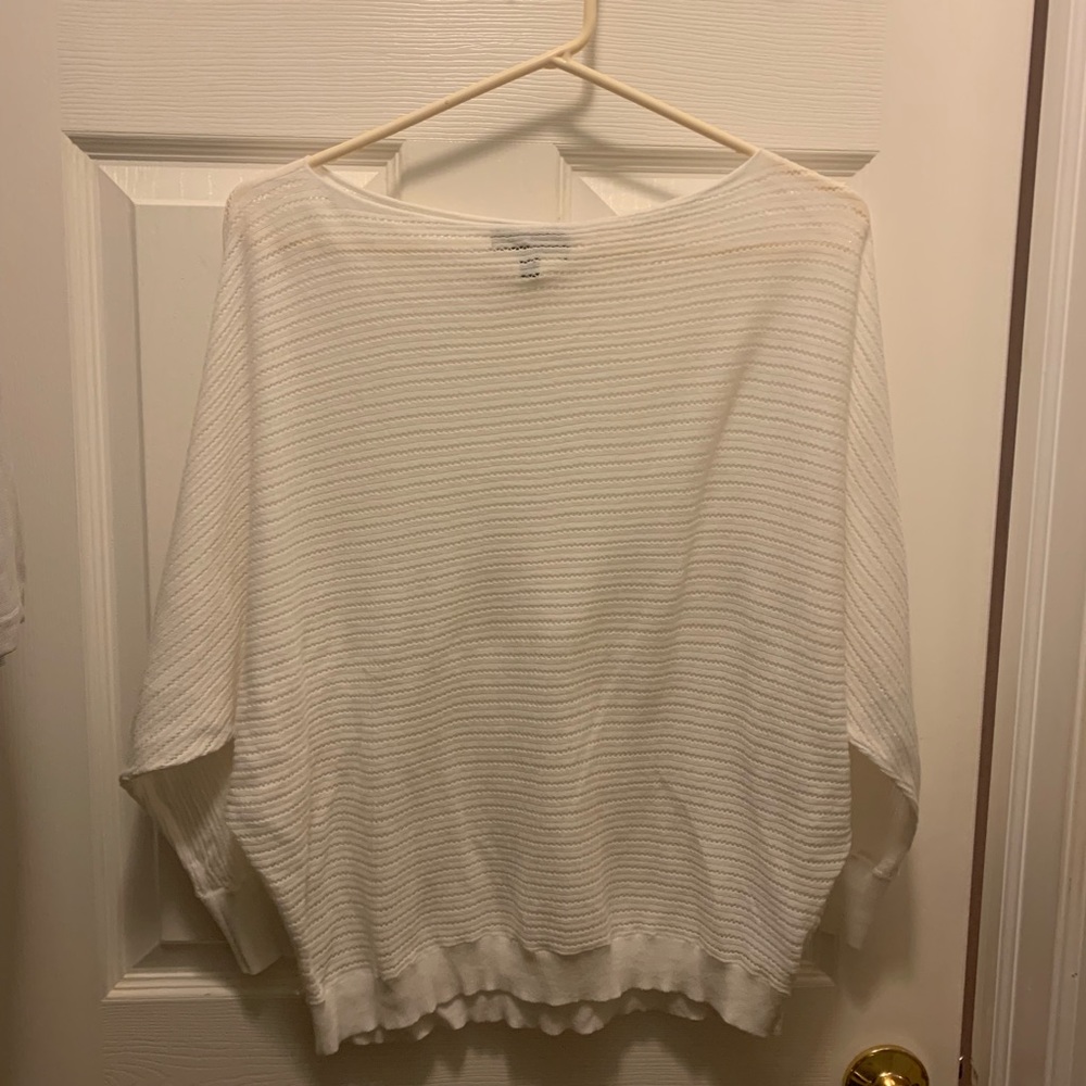 Express Open Stitch Dolman Sweater